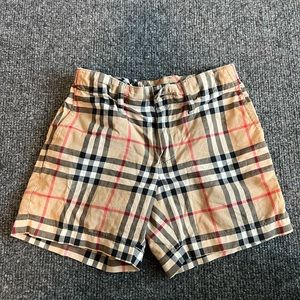 Burberry shorts for 3year old